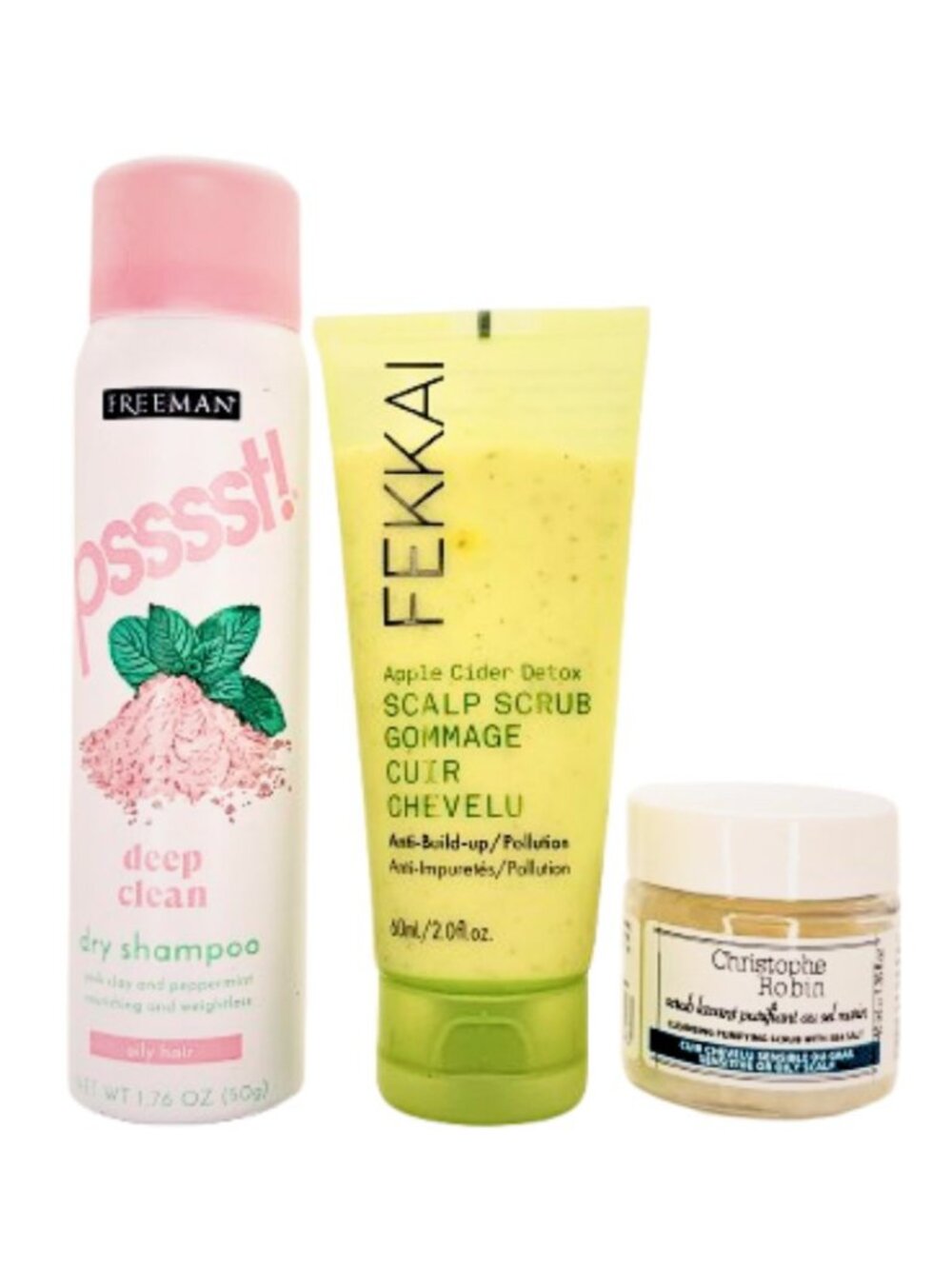 FEKKAI + Christophe Robin Scalp Detox Bundle
